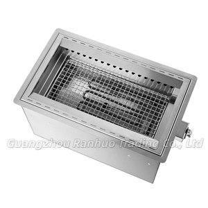 Grill électrique carré sans fumée pour restaurant coréen, type barbecue, pour cuisinière d'intérieur - Product Image 2
