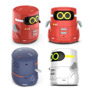 Mini robot <span class=keywords><strong>de</strong></span> inteligencia interactiva <span class=keywords><strong>para</strong></span> niños, juguete educativo <span class=keywords><strong>para</strong></span> edades tempranas, inducción táctil con control <span class=keywords><strong>de</strong></span> voz - Product Image 3