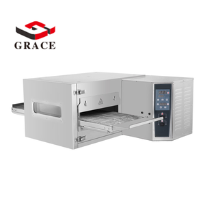<span class=keywords><strong>Four</strong></span> à pizza industriel commercial électrique à convection de 32 po GRACE-Bande transporteuse en acier inoxydable - Product Image 2