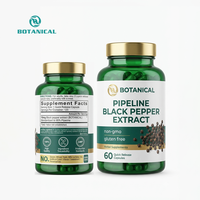 Extrait de Poivre Noir en Poudre de Pipérine, Bioamplificateur Naturel, Complément Nutritionnel, Matière Première, Végétalien, Sans OGM, Qualité Alimentaire