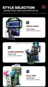 Mô hình mới 42 inch người ngoài hành tinh bắn súng Trò chơi bắn súng Arcade trò chơi máy cho người lớn trò chơi <span class=keywords><strong>video</strong></span> - Product Image 4