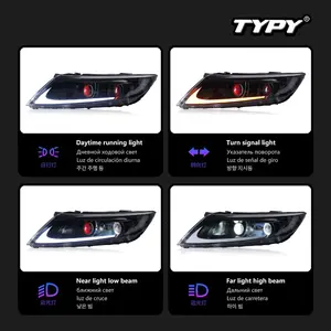 TYPY 12V Nouveaux phares LED pour K5 2014-2015 Feux de jour 6000K 8000 Lumens - Product Image 3