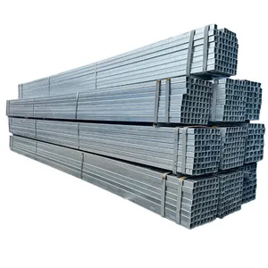 ASTM A530/A519/A53 Cold Rolled Pre Galvanized Rectangular Welded Square Hollow Section Steel Pipe Tube Prefab House Steel Pipe