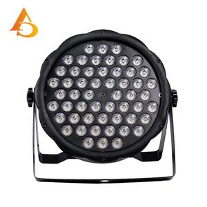 AICPOSE Precio de Fábrica 54pcs 3W 4 en 1 Luz LED Plana Par para Fiestas Bodas 150W DMX512 Luz Par de Escenario - Product Image 2