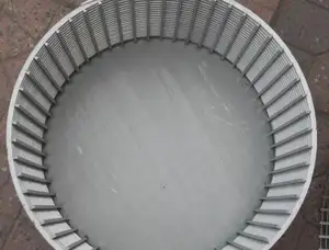 Edelstahl-Wasser brunnens ieb/Johnson-Keil drahts ieb/Drahtwickelbrunnen-Sieb filter gitter