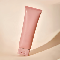 Tubo Cosmetico Vuoto di Lusso, Confezione in Plastica Quadrata con Tappo Flip-Top Unico per Crema Solare, Crema Mani, Prodotti Skincare