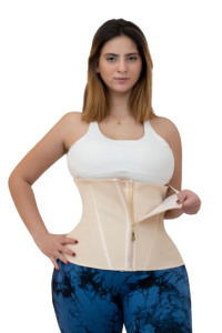 Corsé <span class=keywords><strong>de</strong></span> Látex Hourglass Goddess con Soporte en Forma <span class=keywords><strong>de</strong></span> U para el Pecho, Cinturón Abdominal, Soporte <span class=keywords><strong>de</strong></span> Cintura Ajustado, Faja Moldeadora <span class=keywords><strong>de</strong></span> Cuerpo para Fitness - Product Image 2