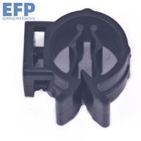 Clips de fixation de faisceau de câbles OCA19 pour patrouille automobile, boucle de routage avec vis, type R, en matériau PA66, pour utilisation en véhicule