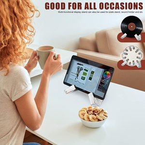 Livre de cuisine en bois support pour ipad lecture recette livre de cuisine dessus de table support de livre de cuisine support pour comptoir de cuisine - Product Image 6
