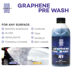 Shampooing auto sans contact SRB à mousse riche, formule polymère graphène, adoucit la saleté, évite le décapage, liquide de pré-nettoyage pour detailing auto R1 - Product Image 4