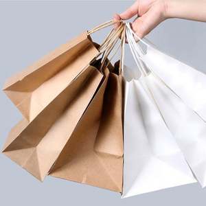 Sacs en papier multi-usages, emballages alimentaires, emballages pour les courses, sacs en papier - Product Image 6