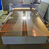 Machine de gravure Laser en métal grand Format 1300x2500/1500x3000 pour Plaque métallique de décoration d'ascenseur en acier inoxydable