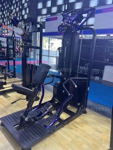 Presse à jambes à charge libre série SM MXP, machine de musculation professionnelle pour l'entraînement des quadriceps, des ischio-jambiers et des groupes musculaires. - Product Image 3