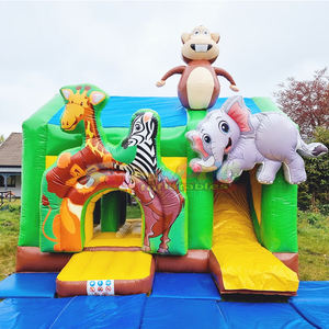 Castillo Inflable Comercial para Niños, Castillo Hinchable con Diseño de Vaqueros del Oeste - Product Image 4