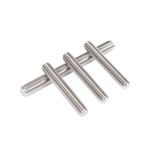 شريط قضيب ملولب من الفولاذ المقاوم للصدأ والزنك إنهاء نظام متري خيط كامل OEM قابل للتخصيص ضمان لمدة 3 سنوات - Product Image 1