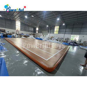 China Precio de fábrica Nuevo diseño <span class=keywords><strong>Airtrack</strong></span> 3M 4m 5M 6m 8m 10m Pista de caída Pista de aire inflable para gimnasia - Product Image 3