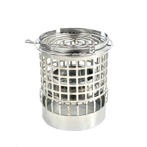 Soporte de carbón para hookah 2 en 1 de aleación de aluminio con separador, accesorios para shisha para salones de shisha, bares y cafeterías - Product Image 1
