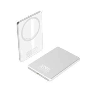 พาวเวอร์แบงค์แบบพกพา Super Slim 6.35 มม. ชาร์จเร็ว 10000 มิลลิแอมป์ 15 วัตต์ ไร้สาย PD 20 วัตต์ สายแม่เหล็ก Type-C พร้อมสายคล้องคอ - Product Image 5