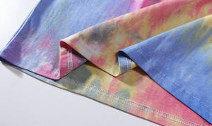 Driov Tie Dye Oversize camiseta para hombre calidad gruesa algodón Casual camisetas de talla grande hombres camiseta de alta calidad para el verano - Product Image 6