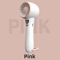 Mini ventilateur rechargeable indispensable pour l'été, léger, portable, USB, pour les déplacements en extérieur, la maison, le bureau, les voyages