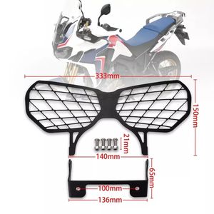 XXUN moto phare avant couverture garde protecteur gril pour Honda <span class=keywords><strong>CRF</strong></span> <span class=keywords><strong>1000</strong></span> L Africa Twin 2016 <span class=keywords><strong>2017</strong></span> 2018 2019 - Product Image 2