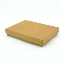 Caja de Almacenamiento de Documentos Corrugada Marrón, Embalaje Ecológico Personalizado, Caja Organizadora de Archivos con Diseño Personalizado para Oficina