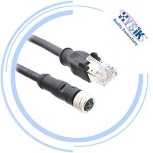 Benutzer definiertes 3-poliges M8-Kabel zum TE-Steck verbinder für Kraftfahrzeuge - Product Image 5