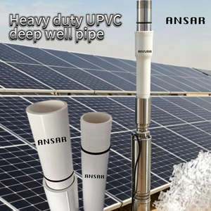 Tubería de pozo profundo de UPVC CONEXO para bomba de agua sumergible, profundidad de pozo de hasta 350 metros - Product Image 6