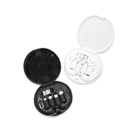 Cadeau promotionnel Kit de câbles USB 6 en 1 Adaptateurs USB A Micro Type C avec broche d'éjection Boîte de rangement Câble de charge rapide USB 60W Données