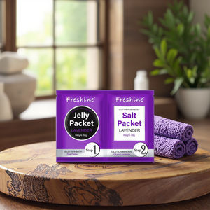 लैवेंडर जेली स्पा फुट पेडिक्योर प्राकृतिक सफाई पैर गहरी पेडीक्योर स्पा मालिश के साथ सेट करें - Product Image 3