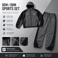 Ensemble sportif décontracté deux pièces bicolore pour homme, coupe-vent, imprimé, respirant, sweat-shirt à capuche entièrement zippé, pantalon de jogging à taille élastique