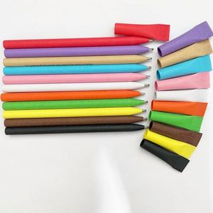 Wholesale 100% Eco Friendly Recycled Paper Ball <b>Creative</b> Advertising Promotion Custom Logo Writing Pen - Product Image 3