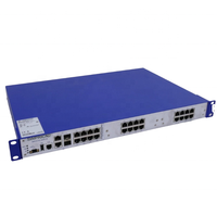 Switch Industrial Hirschmann de 26 Puertos MACH102-24TP-FR, Software Layer 2, Conmutación Profesional Store-and-Forward, Sin Ventilador