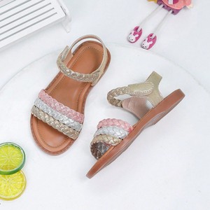 Sandalias Tejidas Planas, Transpirables y Elegantes para Niñas Pequeñas, Ideales para Uso Diario, Playa y Actividades al Aire Libre - Product Image 2