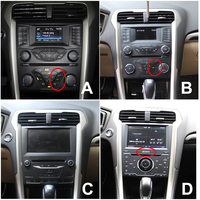 Stereo PX6 navigasi GPS mobil Android, layar gaya Tesla 12.1 inci untuk Ford Fusion Mondeo 2014-2019, pemutar Video Multimedia Radio