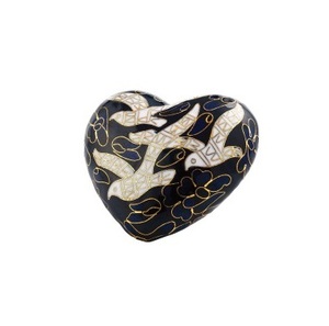 Best Selling High Quality Metallic Heart Shaped <b>Small</b> Keepsakes Cremation <b>Urns</b> <b>For</b> <b>Human</b> <b>Ashes</b>/Funeral Supplies - Product Image 3
