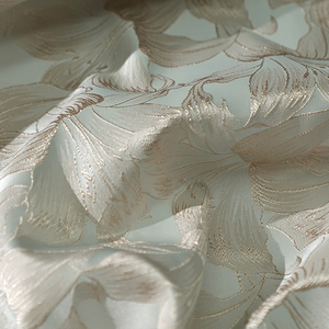 ผ้าทอลาย<span class=keywords><strong>ดอก</strong></span>ไม้มีสไตล์ผ้า jacquard โพลีเอสเตอร์100% เสื้อผ้ามืออาชีพจากประเทศจีน - Product Image 4