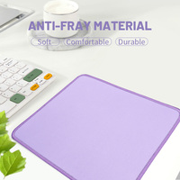 Tapis de bureau violet PC accessoires informatiques Gamer petit tapis de souris en caoutchouc antidérapant tapis de souris de jeu tapis de souris personnalisé Gamer pour le bureau