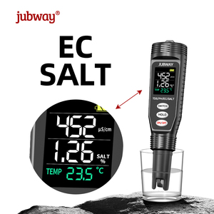 5'i 1 Arada Su Kalitesi Test Cihazı Yüksek Hassasiyetli PH TDS EC Tuzluluk Test Kalemi İçme Suyu Akvaryum Hidroponik Balık Tankı CE için - Product Image 4