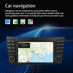 Lelv วิทยุติดรถยนต์ GPS หน้าจอ<span class=keywords><strong>7</strong></span> "<span class=keywords><strong>7</strong></span>นิ้วสำหรับ Benz E-Class W211 CLS-Class ระบบมัลติมีเดีย W219 Android13 - Product Image 4