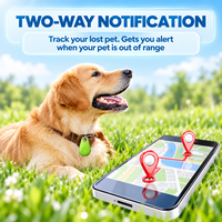 QKEE Mini Traceur GPS intelligent Bluetooth étanche et localisateur anti-perte pour chien