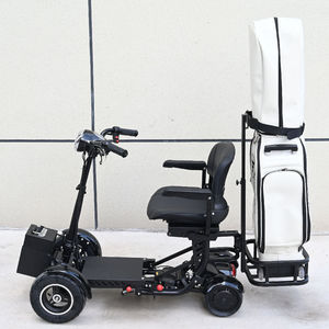 Chariot de Golf Électrique Pliable et Léger à 4 Roues, Scooter de Mobilité Ultra Puissant avec Gros Pneus - Product Image 6