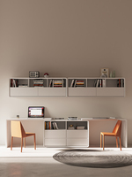 Bureau d'ordinateur Double télescopique minimaliste de Style italien pour chambre à coucher, nouveau bureau de travail élégant