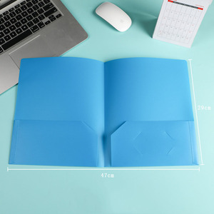 2025 thư Kích thước trình bày đôi Pocket thư mục A4 A5 A6 giấy PVC Bìa Tạp Chí kế hoạch PP tùy chỉnh nhựa thư mục tập tin - Product Image 2