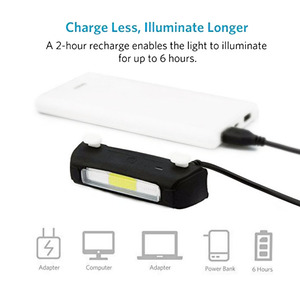 <span class=keywords><strong>Luces</strong></span> de Ciclismo Ultra Brillantes, Luz Trasera de <span class=keywords><strong>Bicicleta</strong></span> Recargable por USB, Rojo/Azul/Blanco, 7 Modos de Luz, LED Trasero de Alta Intensidad - Product Image 2