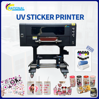Imprimante UV DTF 30cm rouleau à rouleau imprimante jet d'encre XP600 I3200 tête d'impression pour verre coque de téléphone imprimante UV DTF