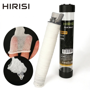 Hirisi 5M <span class=keywords><strong>Filet</strong></span> PVA pour la pêche à la <span class=keywords><strong>carpe</strong></span> avec tube, dissolution rapide, maille <span class=keywords><strong>soluble</strong></span> pour appât, recharge 25/37/44mm, <span class=keywords><strong>filet</strong></span> d'alimentation, matériel de pêche PA204 - Product Image 1