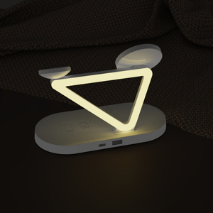 Gadgets technologiques les plus populaires 2024 Nouveau chargeur sans fil portable avec veilleuse - Product Image 2
