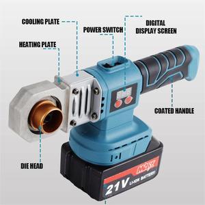 Máquina de Soldadura de Tuberías PPR <span class=keywords><strong>Larix</strong></span> 21v con Pantalla Digital, Máquina de Soldadura de Plástico por Fusión en Caliente Inalámbrica - Product Image 6