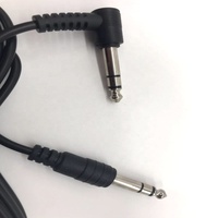 2M 6.35mm stéréo connecteur Jack TRS à 6.35mm mâle câble audio